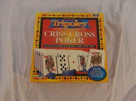 Cadaco Board Games Criss Cross Poker ~ Ages 8 &amp; Up ~ 2-4 Players 32883 - £15.28 GBP