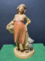 Fontanini Nativity Figure Priscilla Pregnant Wife 5&quot; 1997 - £19.06 GBP