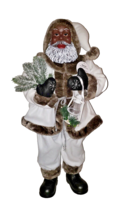 African American Santa Claus 34&quot; Tall Gorgeous - £98.37 GBP