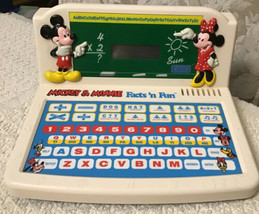 Disney Mickey &amp; Minnie FACTS &#39;N FUN by VTech - Educational Toy, Tested WORKS!!! - £35.04 GBP