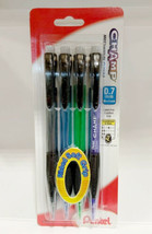 NEW Pentel Champ Mechanical Pencil 4-PACK 0.7mm Med Tip Assorted Barrel AL17BP4M - £8.48 GBP