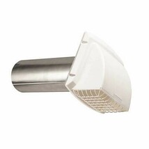 Everbilt 3571115 Wide Mouth Dryer Vent Hood in White - £14.38 GBP