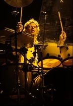 Adrian Bellow, Bill Bruford and Pat Mastelotto - 8&quot;x10&quot; Concert Photo - $15.99
