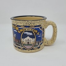 San Antonio Mug Texas The Alamo Riverwalk 14oz Large Ceramic Stoneware Coffee - £23.29 GBP