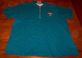 Women's Nfl Jacksonville Jaguars Golf Polo T-Shirt Medium - $22.28