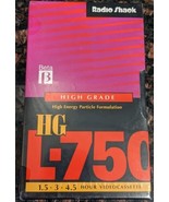 NEW SEALED Radio Shack Betamax Beta Blank Cassette Tape HG L-750 High Grade - £7.06 GBP