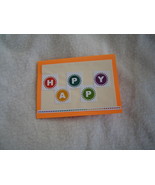 Happy, Happy Birthday Card, Handcrafted scrap happy card - £3.95 GBP