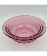 Corning USA Vision V-30-B Ribbed Cranberry 24 oz. Casserole Bowl - €7,60 EUR