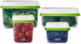Rubbermaid FreshWorks Produce Saver 8-Piece Food Storage Containers with... - $29.69