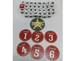 Texas Roll&#39;em Game Dice And Player/dealer Token Replacement Pieces - $8.90