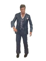 NECA Scarface Tony Montana 7" Action Figure 2011 Pinstripe Suit image 2