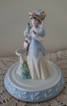 AVON 1998 (#21) ~ Mrs. P.F.E. Albee Porcelain Figurine Under Globe ~ Min... - $26.18