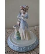 AVON 1998 (#21) ~ Mrs. P.F.E. Albee Porcelain Figurine Under Globe ~ Min... - $35.80 CAD
