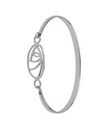 Mackintosh Glasgow Rose Silver Bangle - $82.12