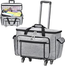 Elegant Rolling Carrying Case for Cricut Maker 3/Maker 4 - Double-Layer ... - $163.30