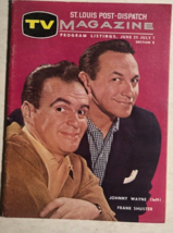 TV MAGAZINE St. Louis (MO) Post-Dispatch June 25, 1961 J Wayne &amp; F Shuster - £11.67 GBP