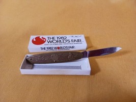 KNOXVILLE Tennessee 1982 WORLDS FAIR Souvenir PARKER Cutlery POCKET KNIF... - £22.15 GBP