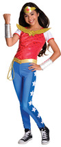 Rubie&#39;s Costume Kids DC Superhero Girls Deluxe Wonder Woman Costume, Large - £88.36 GBP
