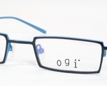 OGI 5020 301 Nero/Blu Occhiali da Sole Titanio Telaio 44-19-135mm Giappone - $96.03