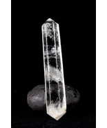 Satyaloka azeztulite 6 sided  devic fairies  double terminated vogel  wa... - $434.30 MXN