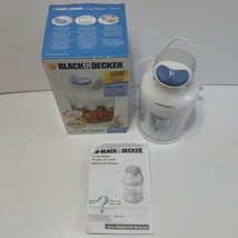 Black And Decker Ergo EHC650 3 Cup Food Processor Chopper Tested Working - $24.74