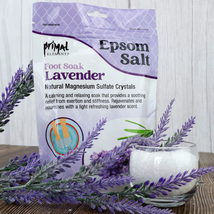 Primal Elements Salt Foot Soak - Lavender, 16 Oz. image 5