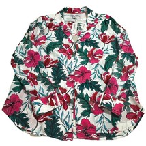 Tommy Bahama Colorful Floral Button Shirt Long Sleeve Size S/P NWT $188 100%Silk - £55.99 GBP