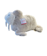 20” Walrus Plush Shimmery Silver Glitter Beige Stuffed Animal w/Tusk - $256.55 CAD