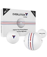Triple Ball Golf Ball 3-Piece Ri Series Premium Golf Track Ball - Compat... - £17.60 GBP