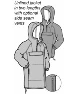 Men&#39;s Coast Range Anorak Jacket Coat #126 Sewing Pattern (Pattern Only) ... - $186.21 MXN