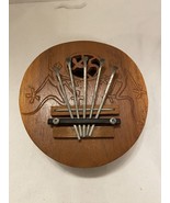 Vintage Handmade Coconut Thumb Piano Kalimba 5 Notes. - €10,23 EUR