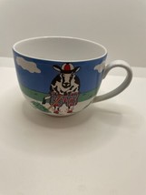 Golfing Cow Coffee Mug JCP Home Collection Funny Unique Sports - £9.80 GBP