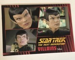 Star Trek The Next Generation Villains Trading Card #95 Tallera - $1.97