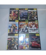 (9) Lot of XBOX &amp; PlayStation 2 Games CD&#39;s Fight Night Shark Tale Cars - $33.62