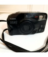 VINTAGE Canon Sure Shot Zoom-S 35mm Film Camera 38-60mm black FOR PARTS/... - $5.00