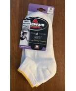 VTG Wigwam Ankle Low Socks Women&#39;s Medium White Golf Sport Sof-T Cotton ... - $365.81 MXN