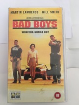 Bad Boys( Vhs, Will Smith, Martin Lawrence And Tea Leoni) Preowned - £6.32 GBP