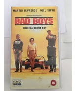 BAD BOYS( VHS, WILL SMITH, MARTIN LAWRENCE AND TEA LEONI) PREOWNED  - €6,99 EUR
