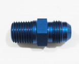 AN6 Male to Male 1/4&quot; NPT Straight Adapter Fitting BLUE AEROQUIP - $18.99