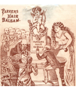 Damaged - Parkers Hair Balsam Victorian Trade Card - $4.95