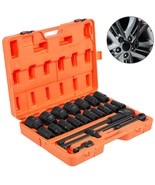 VEVOR Impact Socket Set 3/4 Inches 22 Piece Deep Impact Sockets, Socket ... - $6,680.43 MXN