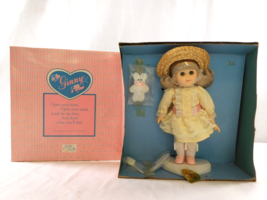 Vogue Ginny Doll 71-2490 Sringtime Yellow Dress Vintage with Hat - $8.92