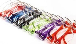 Pack of 12 Safety Glasses-Impact Resistant &amp; Clear Lenses Unisex - £7.85 GBP