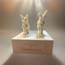 Department 56 Snowbunnies Springtime Stories "Easy Does It" Set Of 2 Cro... - $14.85