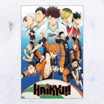 Unframed Haikyuu Anime Poster And Prints 12X18 Wall Art Gifts Decor - $27.97