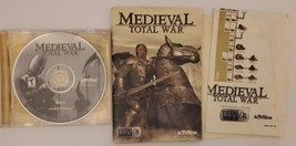 Medieval Total War PC Game By Activision 2 CD Rom Disc Set Total War - £16.28 GBP