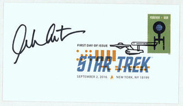 William Shatner Signed 2016 Usps Fdi First Day Issue Stamp Star Trek Enterprise - $148.49
