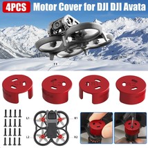 4Pcs Protective Motor Cover Cap For Dji Avata Drone Accessories Aluminum... - £20.35 GBP