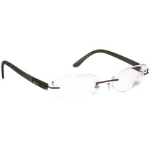 Silhouette Eyeglasses 7608 40 6052 Khaki Green Rimless Frame Austria 53[]17 135 - $99.99