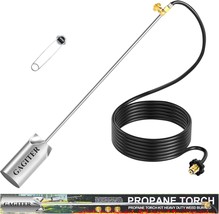 Propane Torch Weed Burner Kit, High Output Blow Torch With, And Charcoal. - £40.63 GBP